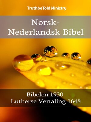 cover image of Norsk-Nederlandsk Bibel